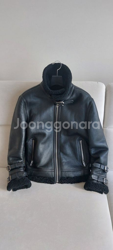 블랙 라이더 리얼 무스탕 (L)--2