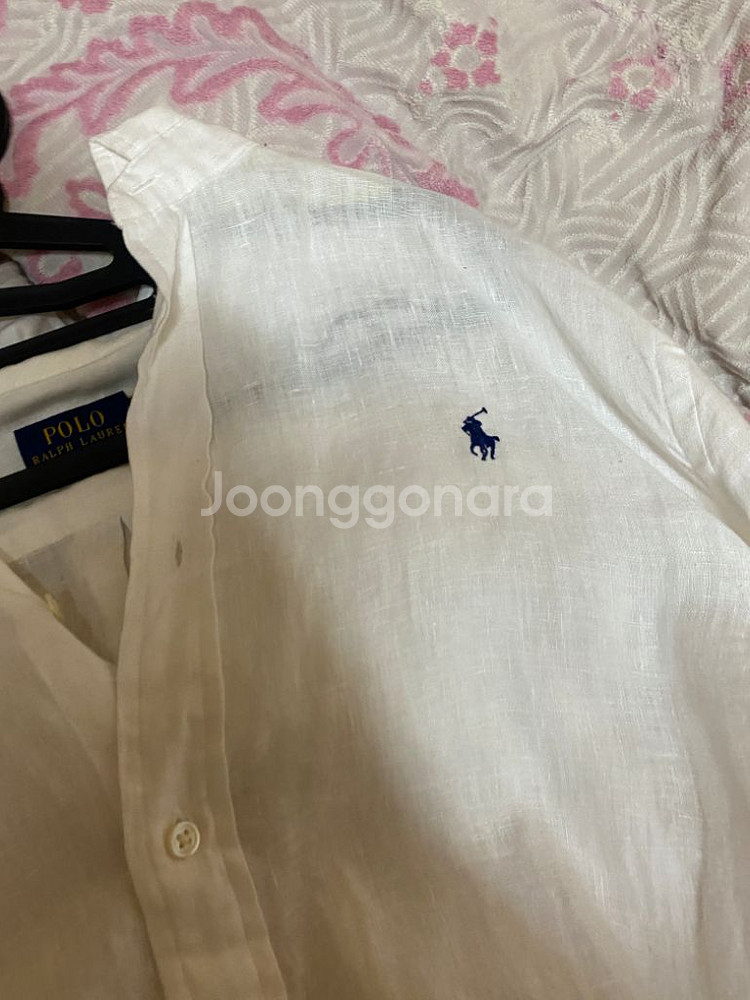 폴로 랄프로렌 여성 릴렉스핏 린넨셔츠--1