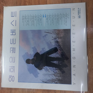 양희은lp판 -아침이슬 .나뭇잎 사이로