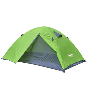 2인용 휴대용 초경량 방수 캠핑 텐트 해변 하이킹 낚시