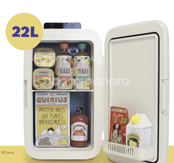 미키마우스 소형 미니 냉온장고(미개봉 새상품)--1