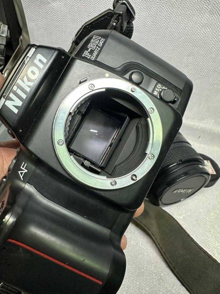 니콘 F601SLR 렌즈교환식 자동 필름카메라,작동&외 이미지