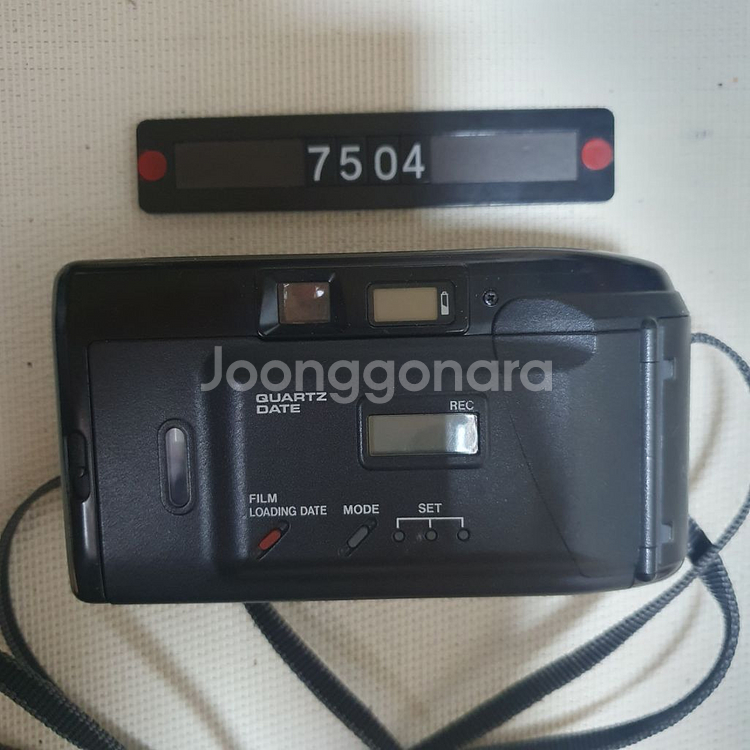 캐논 오토보이 3 데이터백 필름카메라--2