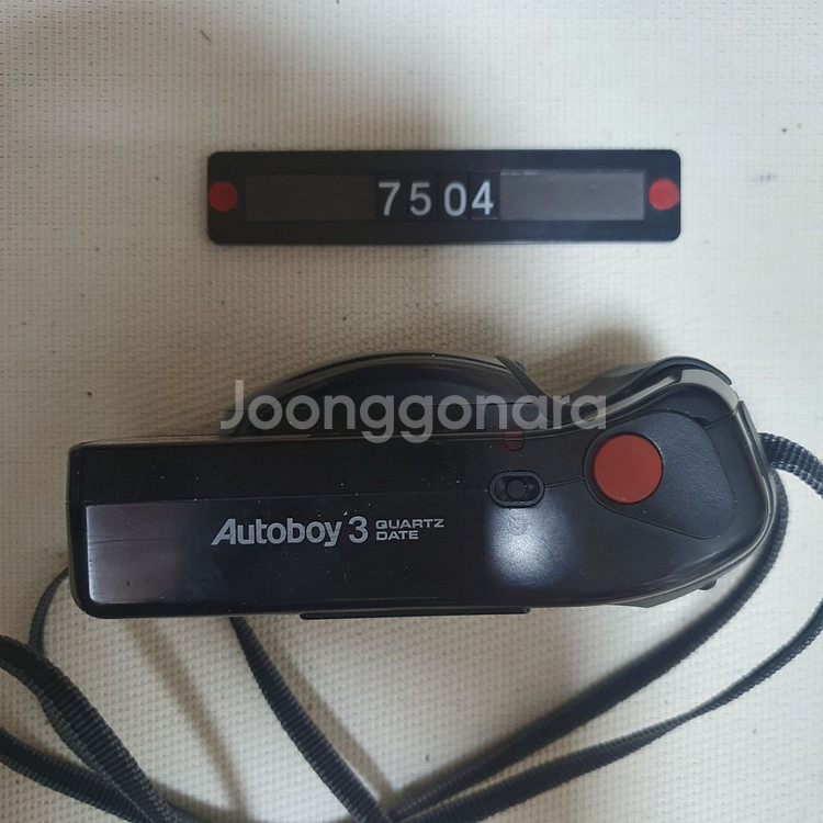 캐논 오토보이 3 데이터백 필름카메라--1