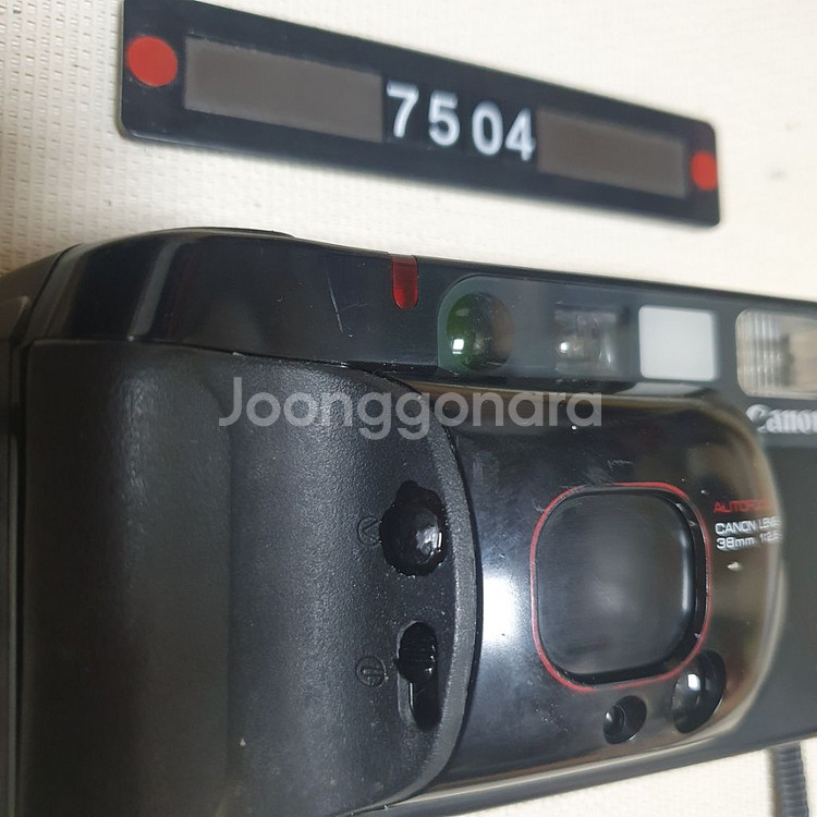 캐논 오토보이 3 데이터백 필름카메라--5