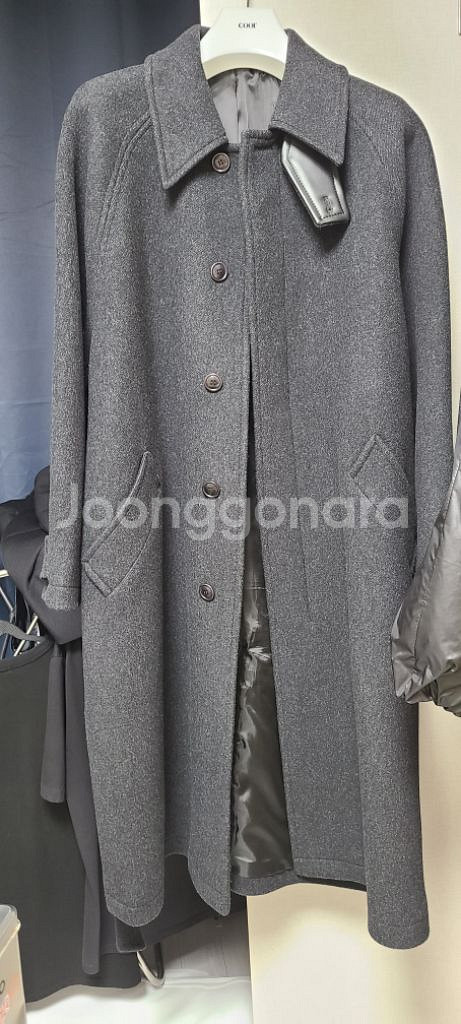 쿠어 오버사이즈 클래식 발마칸 코트(L사이즈) 22fw--2