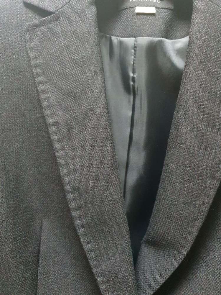 후라밍고 정장 세트 S(블랙) 울100%--2