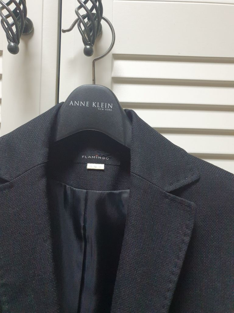 후라밍고 정장 세트 S(블랙) 울100%--1