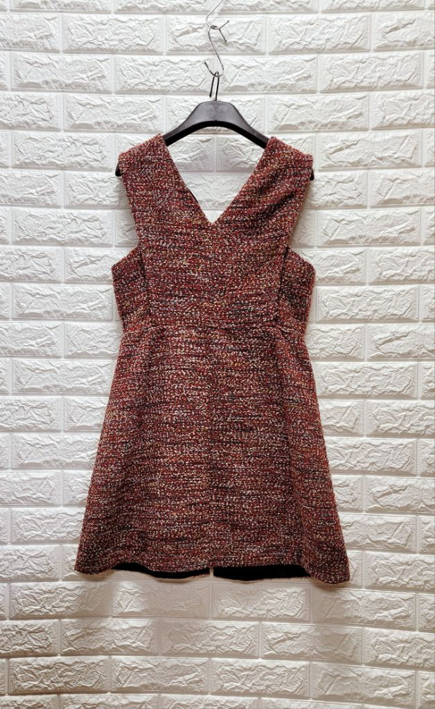 Leshop르샵 양모 혼방 트위드 원피스(90,55)--2