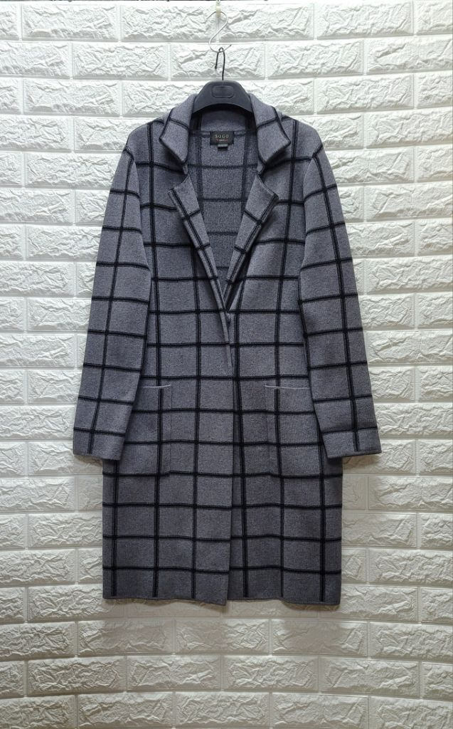 SOGO소고 쫀쫀니트 롱코트(66)--0