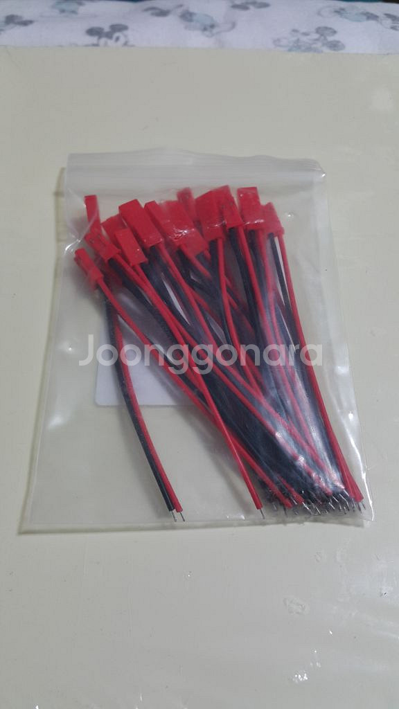 플러그 커넥터 어댑터 22AWG 암수 RC 장남감 선--1