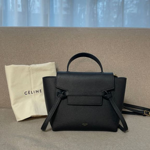 셀린느 벨트백 나노 블랙