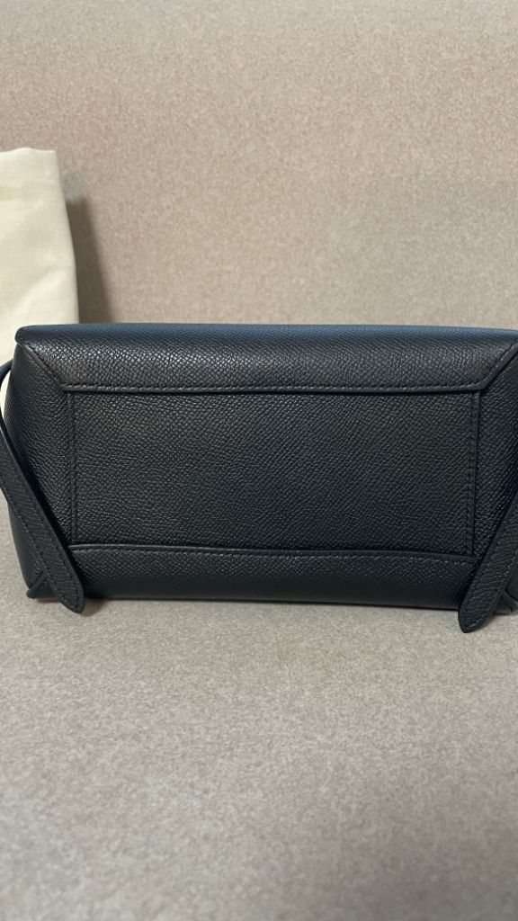 셀린느 벨트백 나노 블랙--3