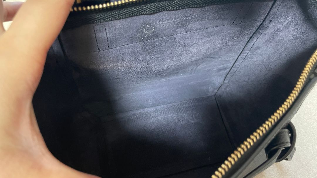 셀린느 벨트백 나노 블랙--9