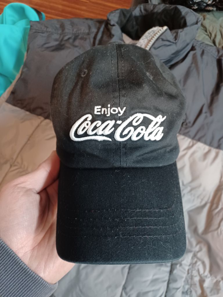 코카콜라 오리지날 자수 모자 프리