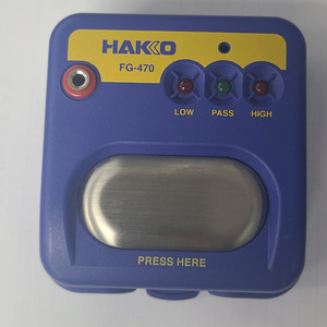 HAKKO FG-470 손목 스트랩 정전기 테스터
