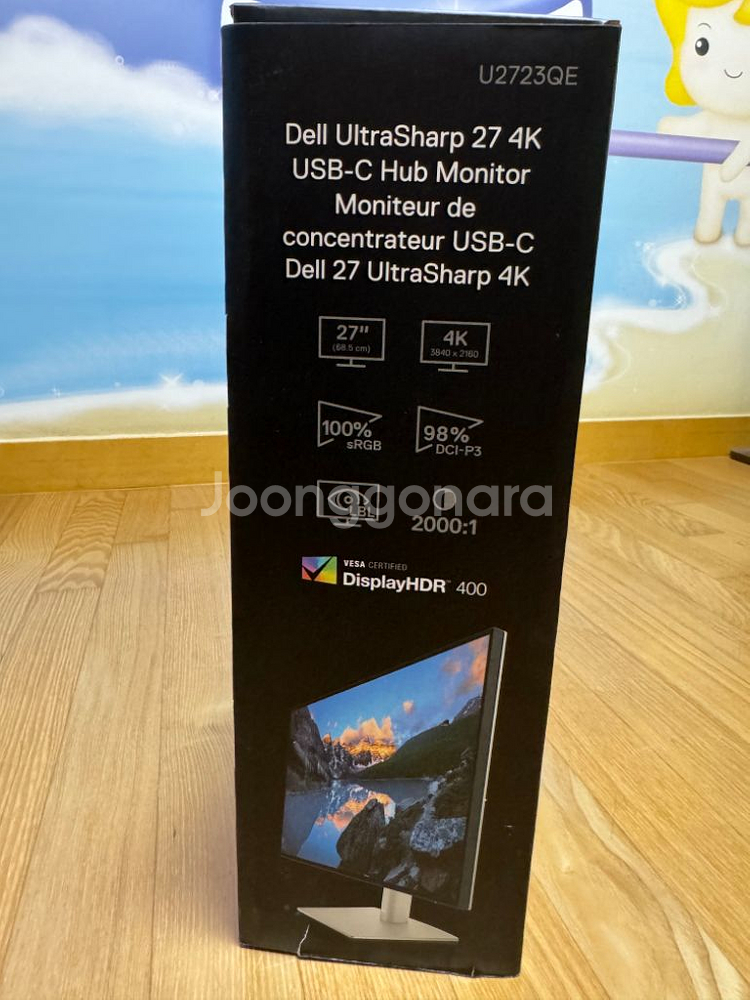 [미개봉새제품] 델 U2723QE 27인치모니터--2