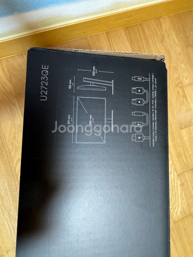 [미개봉새제품] 델 U2723QE 27인치모니터--4