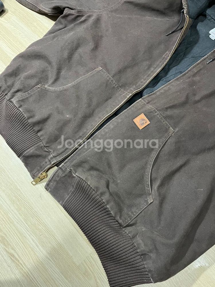 칼하트 j130 워크자켓 3XL 다크브라운--1