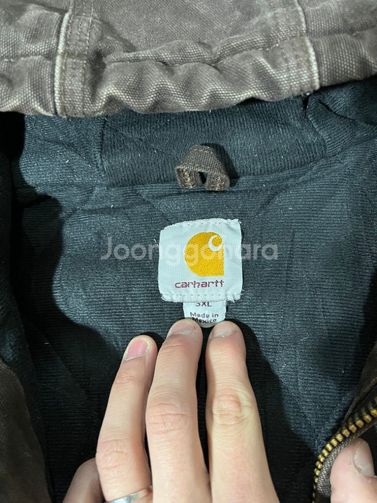 칼하트 j130 워크자켓 3XL 다크브라운--6
