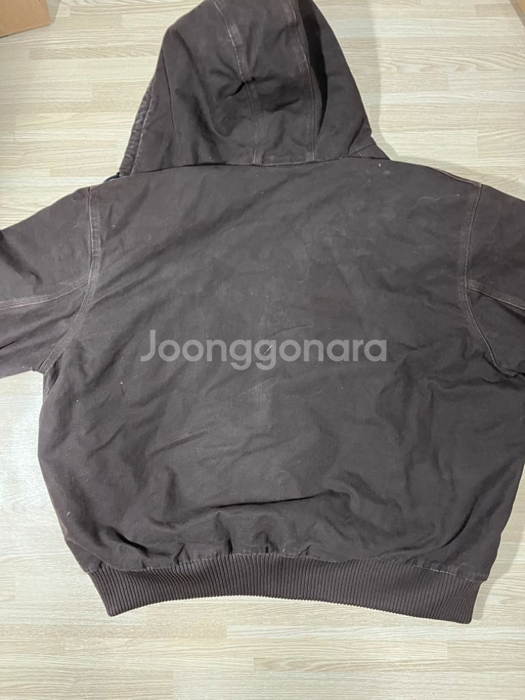 칼하트 j130 워크자켓 3XL 다크브라운--4
