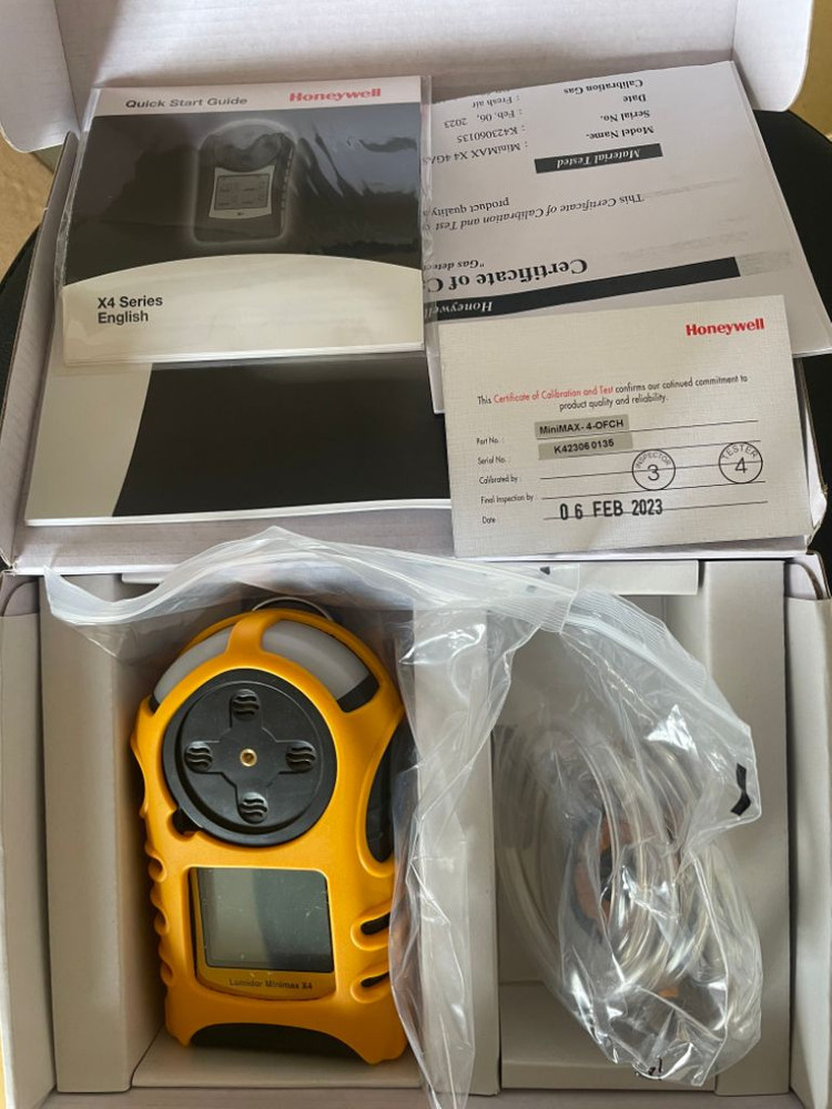 허니웰 복합가스측정기 미니맥스-X4--4