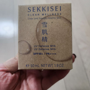 세이키세(설기정) 선크림 선밀크 50ml, 새제품