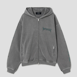 리프리젠트 Rock Logo Zip Hoodie