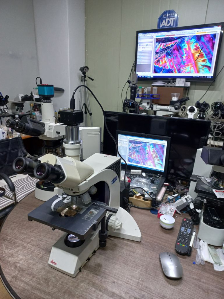 현미경 라이카편광현미경 이미지