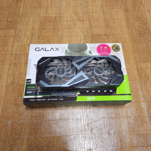 갤럭시 RTX 3070 EX V3 LHR 판매 합니다!