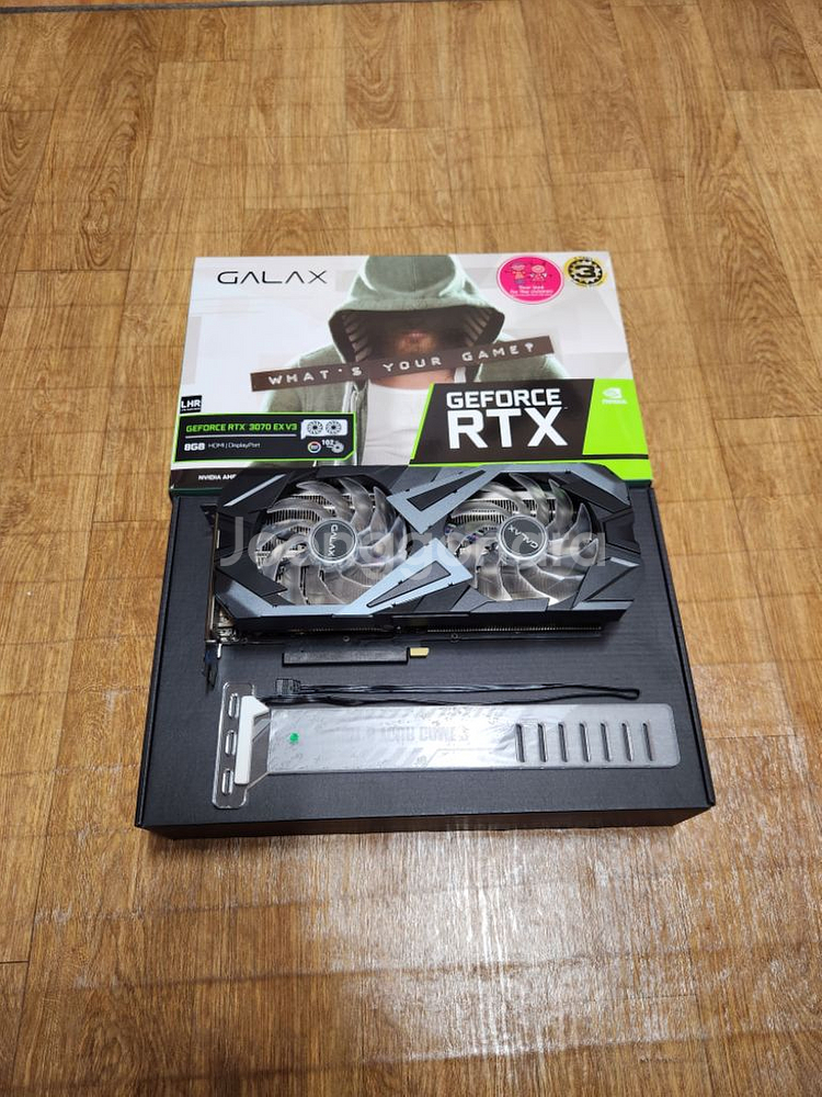 갤럭시 RTX 3070 EX V3 LHR 판매 합니다!--4