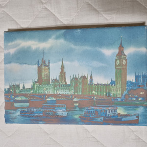 영국 런던 빅벤 작은 캔버스 그림