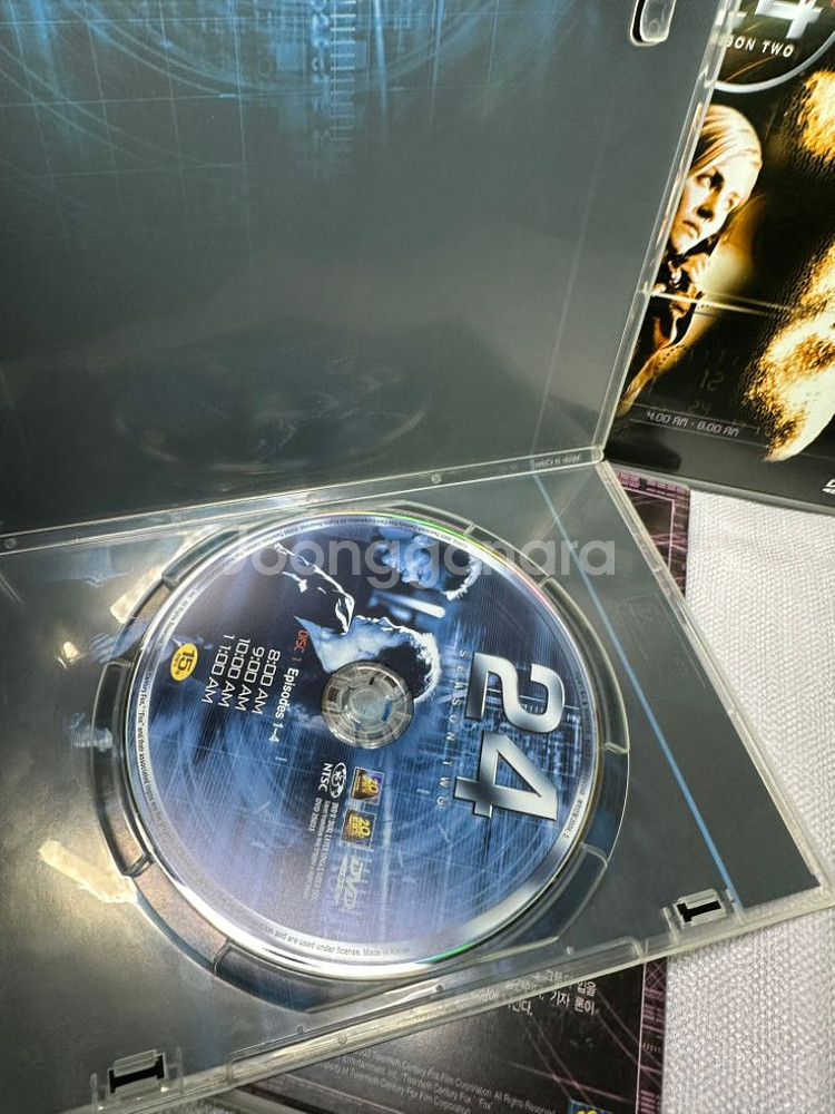 DVD 24시즌2 박스세트7Disc--3