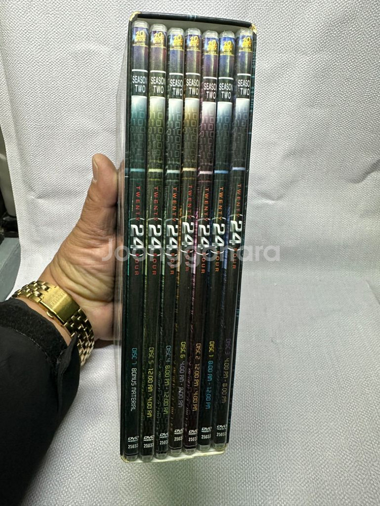 DVD 24시즌2 박스세트7Disc--8