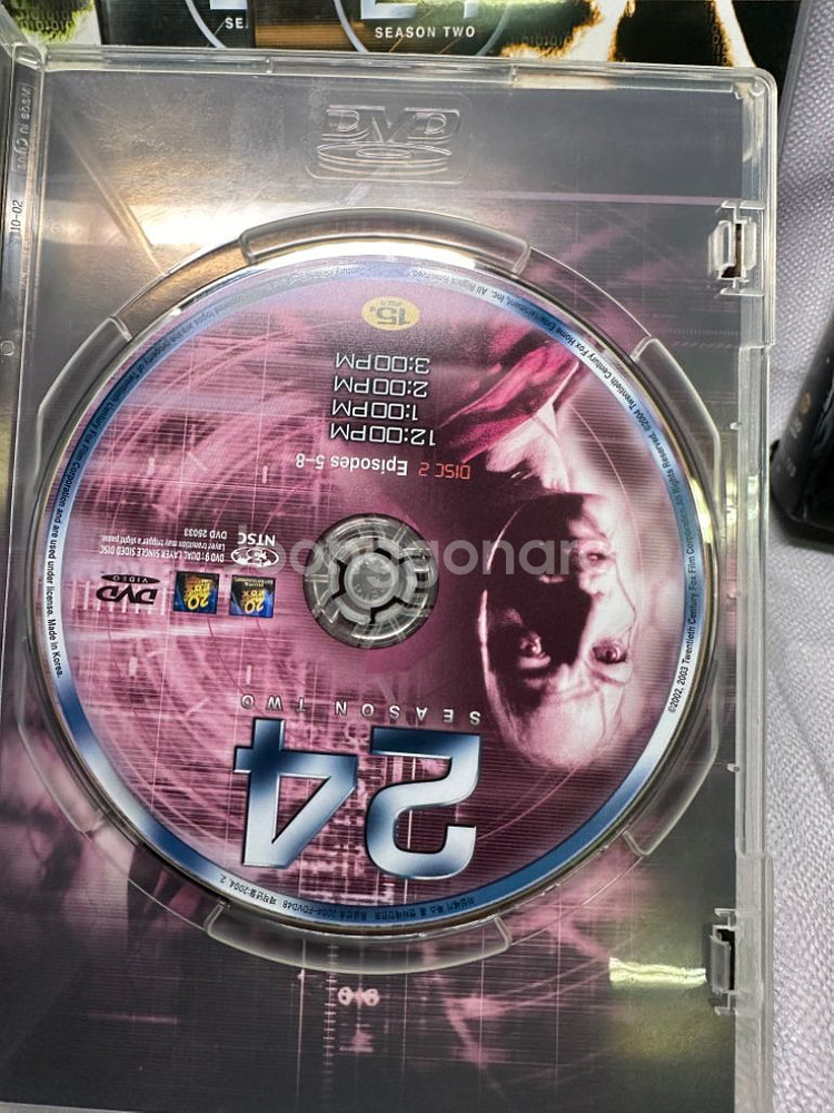 DVD 24시즌2 박스세트7Disc--6