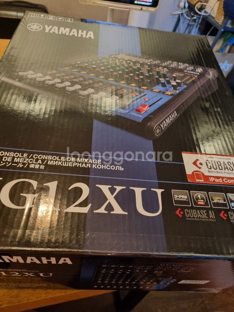 야마하 오디오 인터페이스 믹서 MG12XU--2