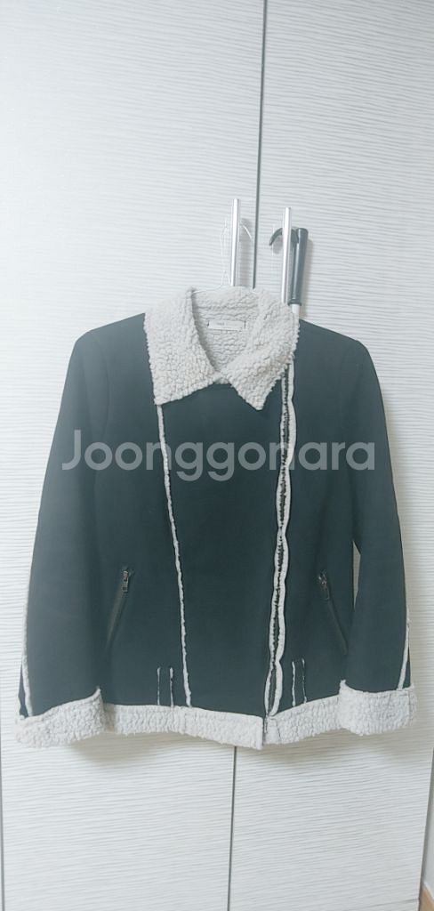 검정 검은색 무스탕--1