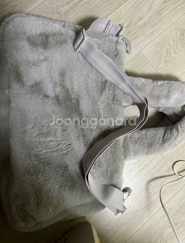 나이키 포우퍼 토트백 라이트그레이 팝니다--1