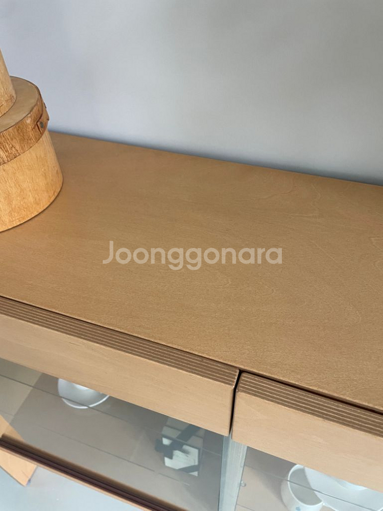 [라이크노아] 글래스컵보드 그릇 장식장 원목 서랍장--3
