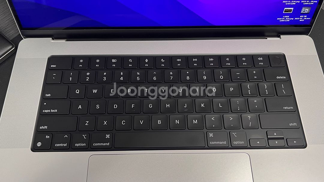 맥북프로16 풀박 m1pro 16GB 1TB--3