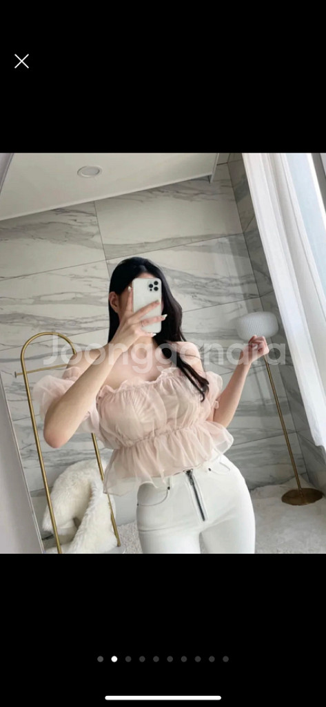 수입의류 여러개 트위드 쿠빅 보석 블라우스 스커트 엉넬--1