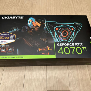 기가바이트 4070ti 게이밍 oc 팝니다