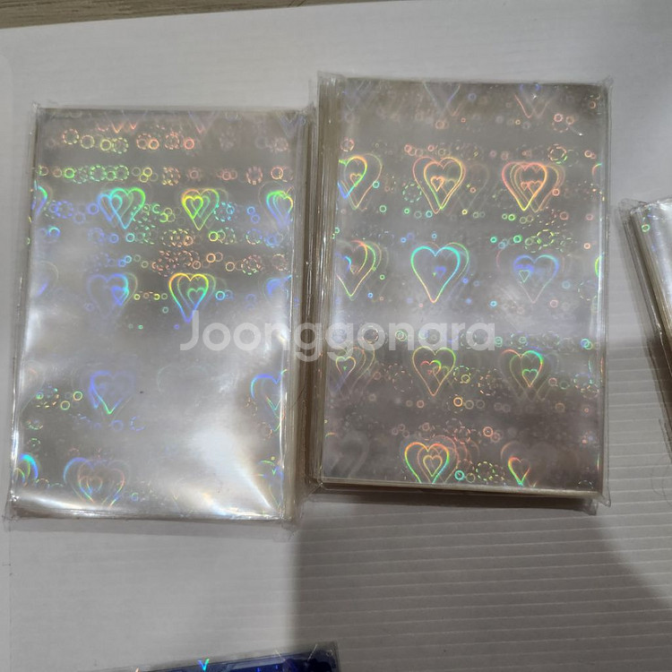 하트 포카 슬리브 포토카드 50장 세트--2