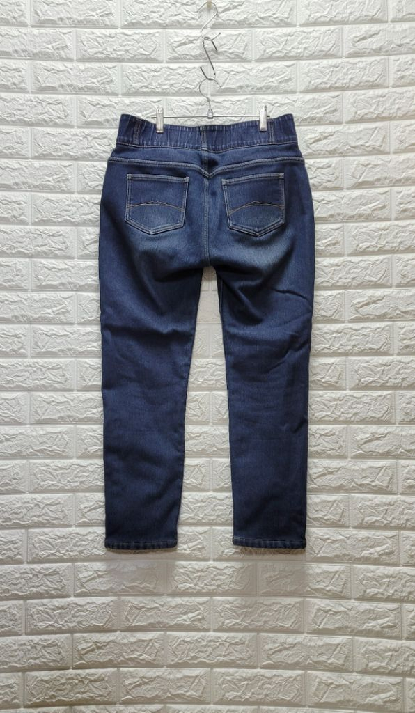 밴딩 기모 스판 청바지(L, 66~77)--1