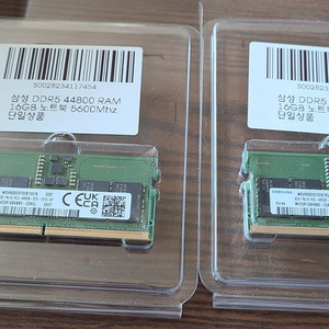 삼성 DDR5 16GB 44800 노트북 램