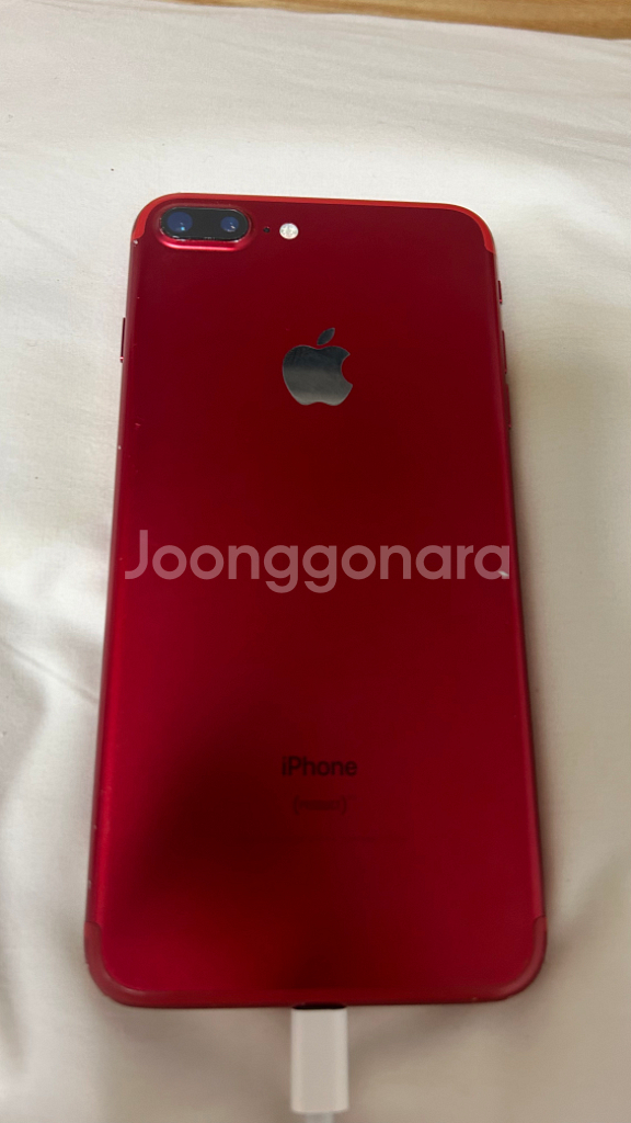 아이폰 7+ 레드 (삼성폰과 교환가능)--1