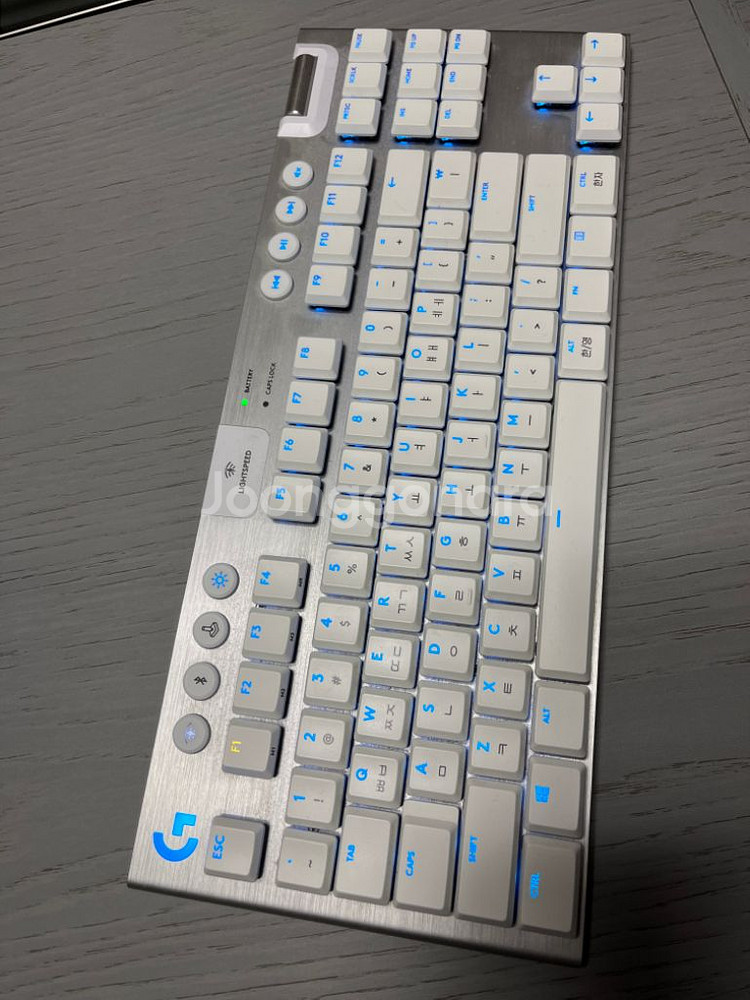 로지텍 게이밍 무선 키보드 g913 tkl 한글 공식--1