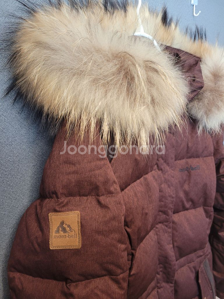 몽벨 패딩점퍼--2