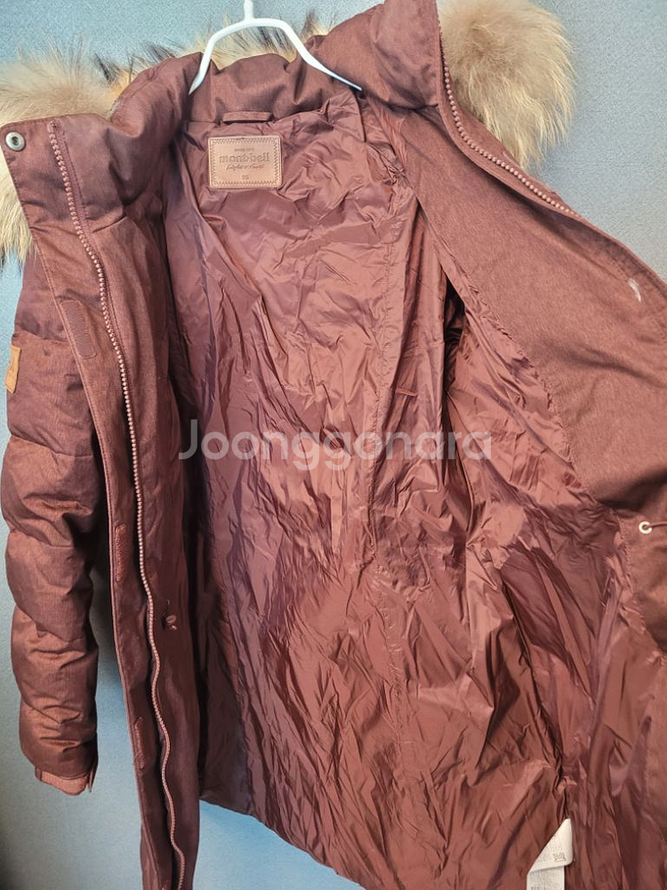 몽벨 패딩점퍼--4