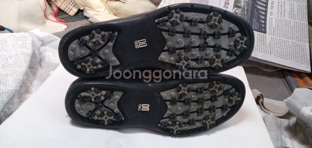 닥스 가죽 골프화 280mm 상태우수--8